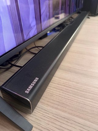 Barra de sonido Samsung negra (sin subwoofer)