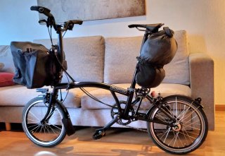 Bicicleta Brompton 6v Negra.OPORTUNIDAD!
