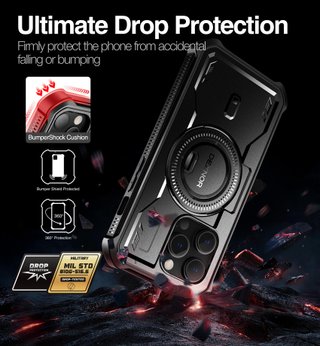 Funda Dexnor iPhone 14 Pro Negra