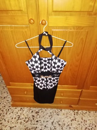 Vestido de verano con estampado mujer