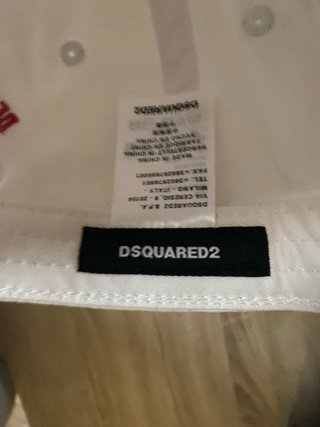 Gorra Dsquared2 Icon Blanca Multicolor