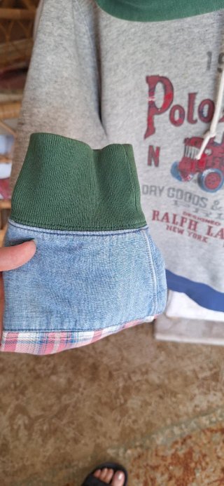 Sudadera Polo Ralph Lauren Gris y Verde