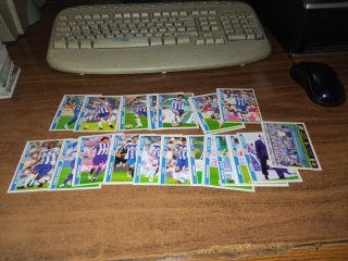 DEPORTIVO LA CORUÑA. LOTE 158 FICHAS DIFERENTES