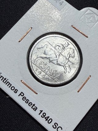 diez 10 centimos 1940 sin circular SC S/C Franco