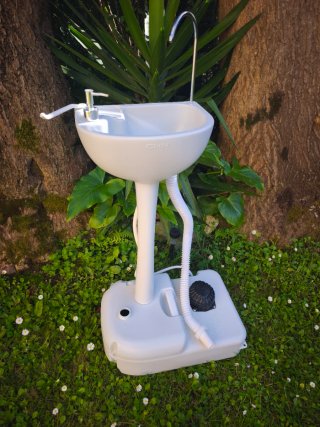 Lavabi portatili per camper/bagno portatile come nuovo