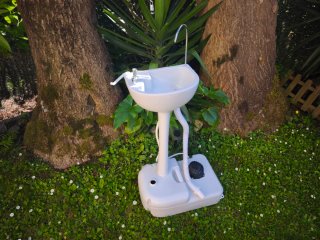 Lavabi portatili per camper/bagno portatile come nuovo
