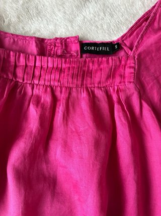 Camisa Cortefiel Rosa Talla S