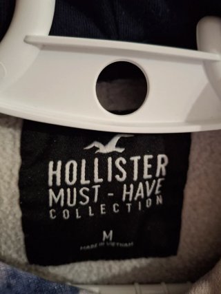 Sudadera Hollister Tie-Dye Azul y Blanca