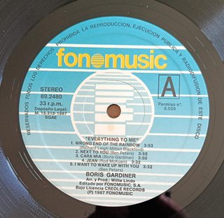 Boris Gardiner - Everything to me (Reggae)