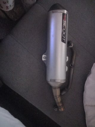 Tubo de escape SCOOT