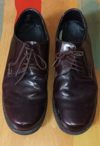 Zapatos de Vestir Piel Burdeos Made in España