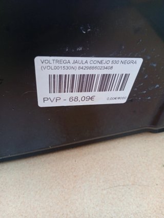 Jaula para hámster, conejo, cobaya