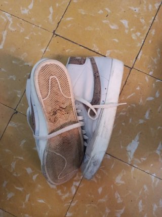 Bamba Beige y Blanco