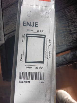 Estor ENJE IKEA Blanco
