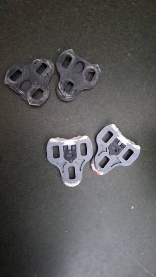 Set 2 tacchette Bici Corsa e Viti