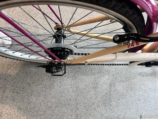 Bicicleta niña con cesta