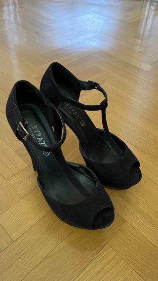 Tacones Marypaz Negros Talla 37