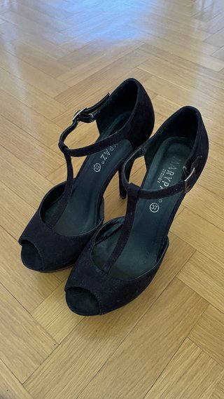 Tacones Marypaz Negros Talla 37