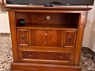 Mueble singular con múltiples opciones