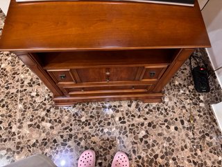 Mueble singular con múltiples opciones