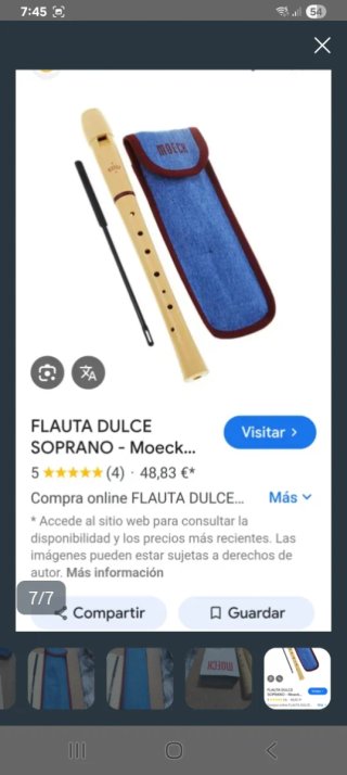 Flauta MOECK Flauto 1 con funda