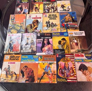 Colección de 18 Novelas Inéditas de bolsillo