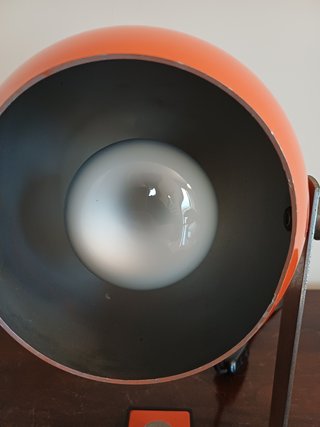 Lampada da muro Space Age Arancione