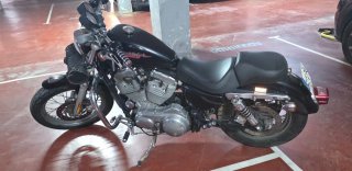 Harley Davidson Sportster 883XL Custom Negra