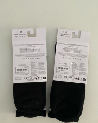 Alo Yoga Calcetines Unisex Negro 2p
