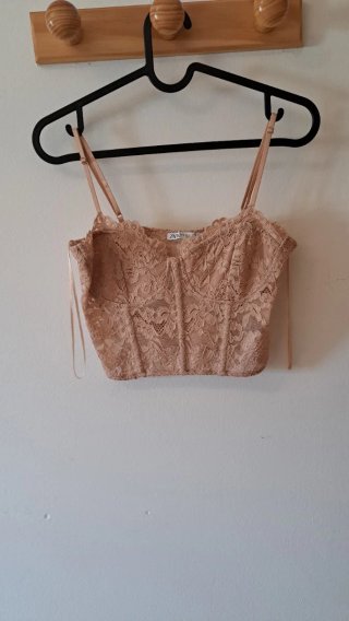 Corsé encaje Zara sin usar