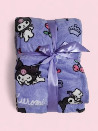 Coperta Kuromi Viola Sanrio