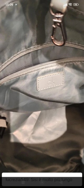 Borsa Calvin Klein Beige/Grigio