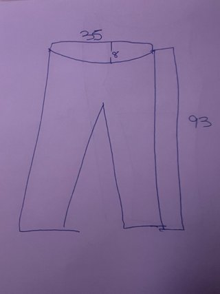 Pantalon bajo Levis talla 36
