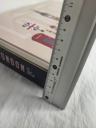 Caja de lata decorativa Londres