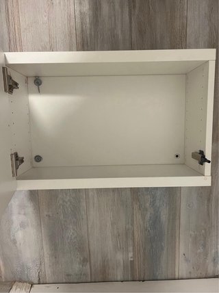 2 Módulos Estantería Pared Blanca 60x39x23