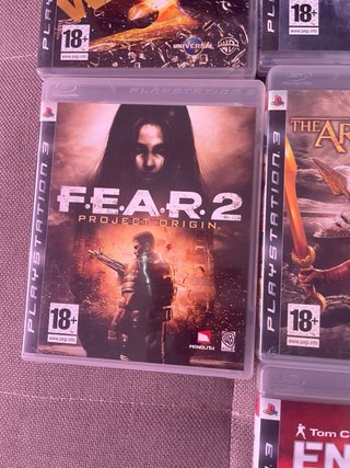 Lotto 7 Giochi PS3: Saints Row 2, FEAR, WET