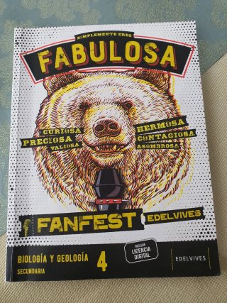 Biología y Geología 4, Secundaria, Fanfest Edel...