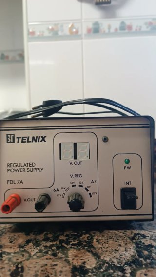 Fuente Alimentación Regulable TELNIX FDL 7A