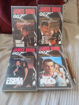 Colección VHS James Bond 007