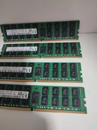 64gb M.RAM 4x16gb SKhynix 2133 DDR4 ECC RDIMM