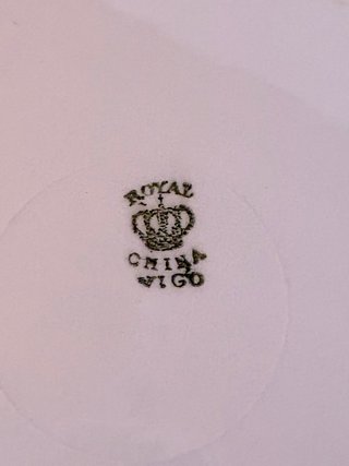 Vajilla Vintage Royal China Vigo