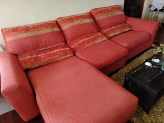 Sofá Chaiselongue  cómodo y elegante