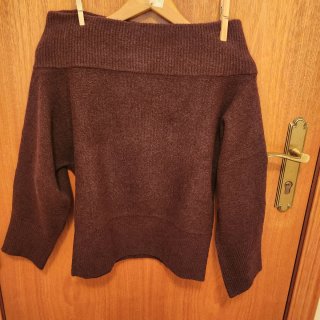 Jersey sueter Bardot Pull&Bear Granate Talla XS