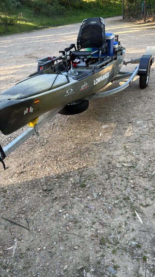 Kayak Hobie Pro Angler 14 con remolque