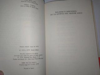 Pack 2 Libros Rafael Alberti - Poesía Exilio