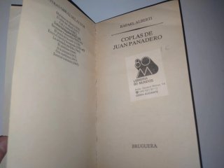 Pack 2 Libros Rafael Alberti - Poesía Exilio