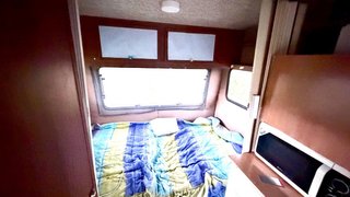 Caravana 750kg con calefacción, AA, nevera, micro