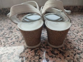 SANDALIAS PANAMÁ JACK MUJER VERA NÁCAR TALLA 38