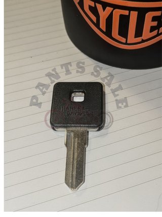 Llave Repuesto Harley Davidson Sin Cortar 52.5mm