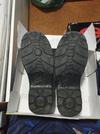 Zapatos de seguridad Panter Zion Marrón/Naranja